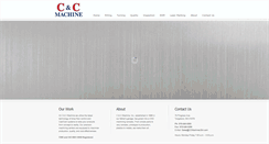 Desktop Screenshot of ccmachineusa.com